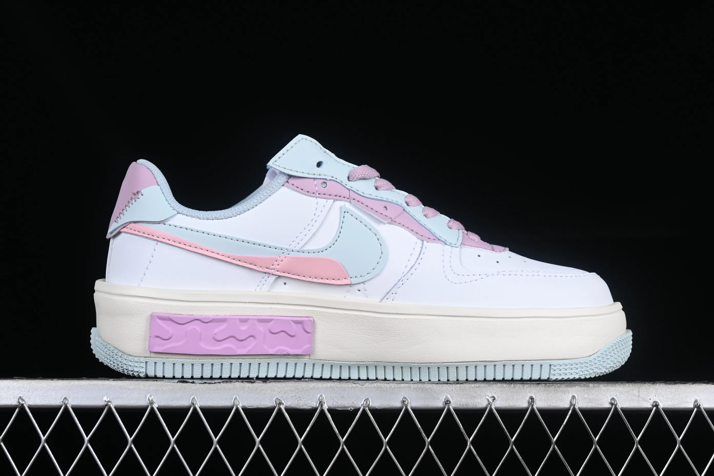 All categories Nk Air Force 1 Air Force series Nk Air Force 1 Fontanka Air Force low-top Nk Air Force 1 Fontanka new fashion style moon-colored pink Air Force 1 low-top casual sneakers CW6688-603